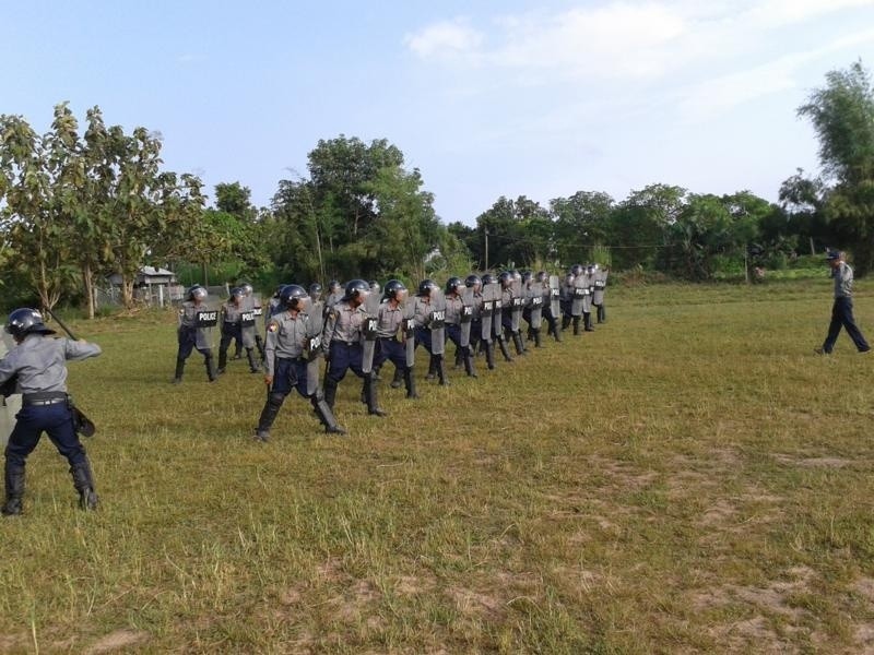Policjant z Poznania prowadził szkolenia w Birmie