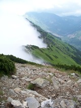 Tatry Polskie w mgle, a Słowackie nie