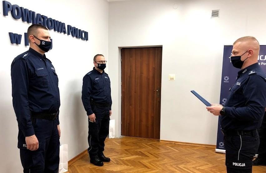 Pisz. Policjant otrzymał wyróżnienie od ministra za brawurowy pościg