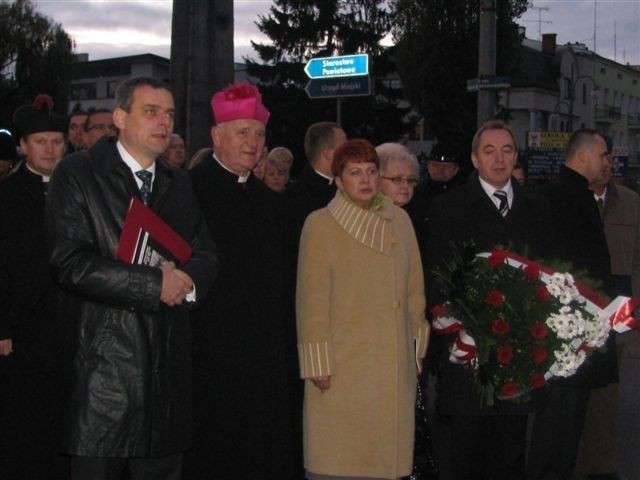 Odsłonięcie pomnika w Wyszkowie