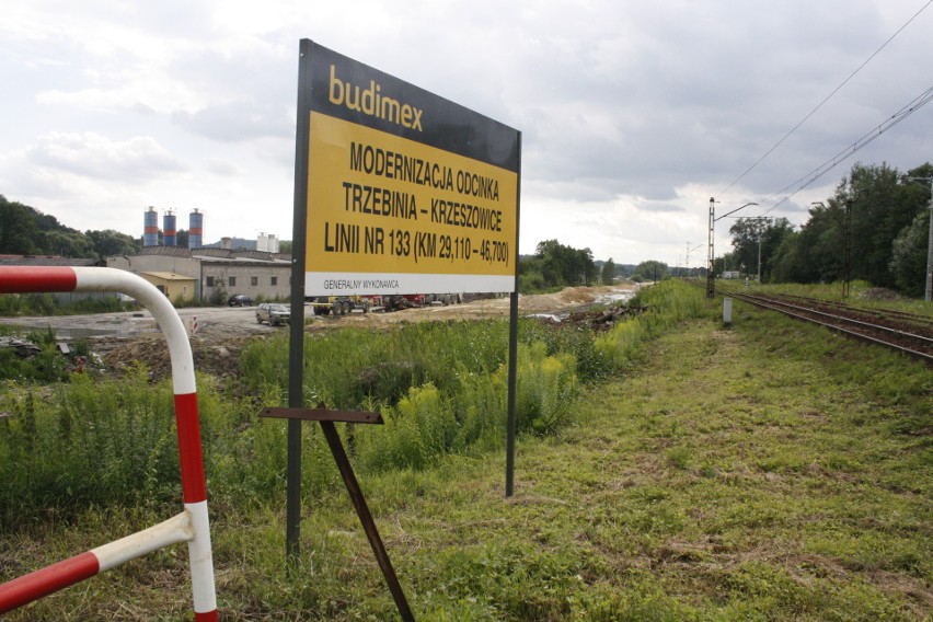 Krzeszowice, przejazd kolejowy na Tenczynek