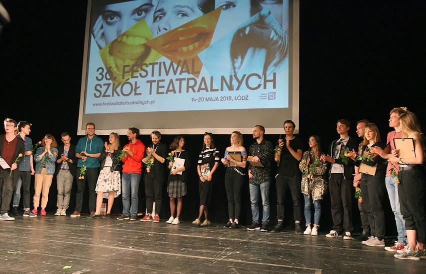 Zespołowe nagrody na finał 36. Festiwalu Szkół Teatralnych w Łodzi [ZDJĘCIA]