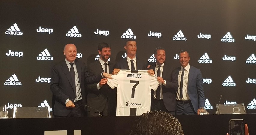 Cristiano Ronaldo został piłkarzem Juventusu