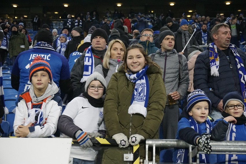 Podczas meczu Lech Poznań - Wisła Płock (2:1) atmosfera na...