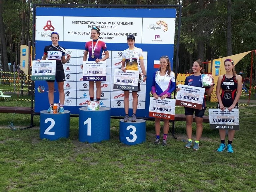 Maria Pytel trzecia w Mistrzostwach Polski w triathlonie na dystansie olimpijskim