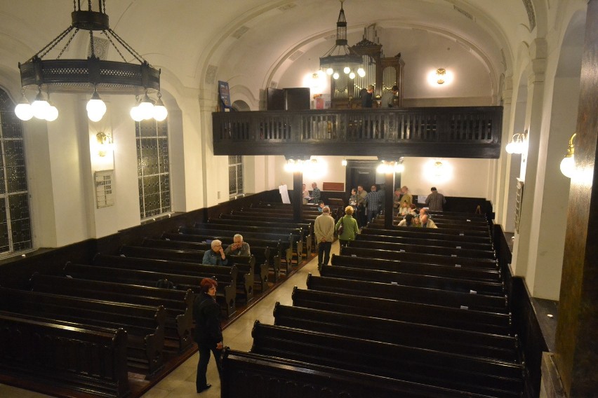 Noc Muzeów w kościele ewangelickim w Sosnowcu