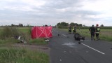 Wypadek w Grabonogu: Motocykliści zderzyli się z ciągnikiem. Jeden nie żyje
