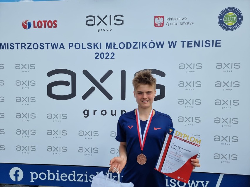 Tenis. Sukces Jana Chłodnickiego z Opola w mistrzostwach Polski