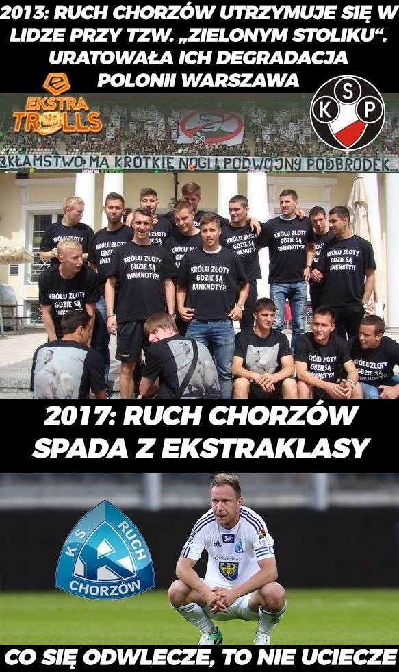 Memy po 36. kolejce Ekstraklasy