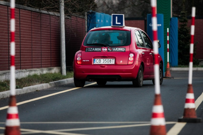 Kolejne zadanie na placu manewrowym podczas części...