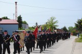 Piękne święto strażaków z gminy Włoszczowa. Nowy sztandar dla ochotników z Woli Wiśniowej. Zobaczcie zdjęcia