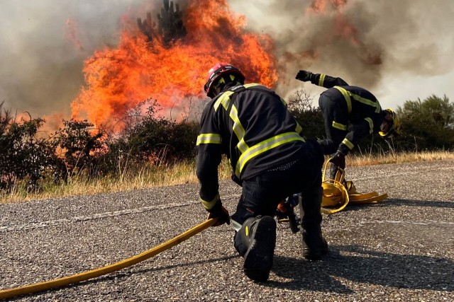 Pożary trawią północne lasy Hiszpanii. Strażacy nie mogą sobie z tym poradzić