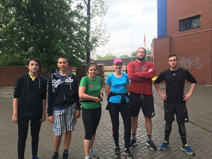 Uczniowie i nauczyciele razem w Maratonie Sztafet