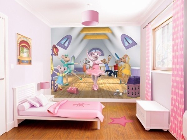Bajkowa tapeta 3D do pokoju dziecka - tapety Walltastic...