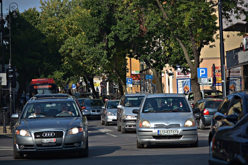 Na lubelskie ulice powracają korki (ZDJĘCIA)