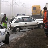 Samochód osobowy zderzył się z dostawczym