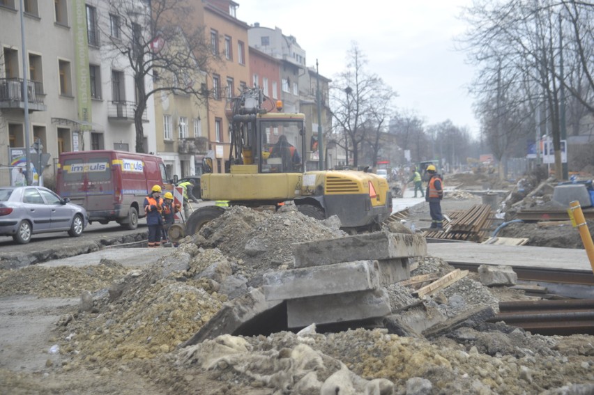 Kraków. Zniknęła pętla tramwajowa w Bronowicach