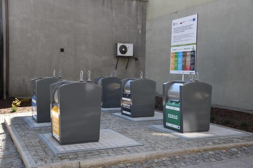 Podziemne pojemniki na śmieci w Wejherowie. Pilotażowy program