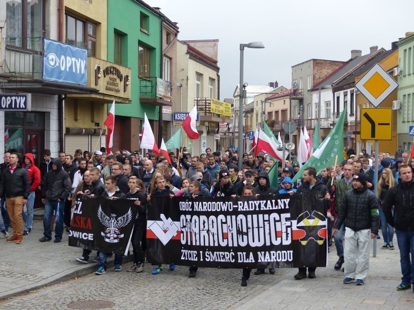 Marsz Przeciwko islamizacji przeszedł ulicami Starachowic.