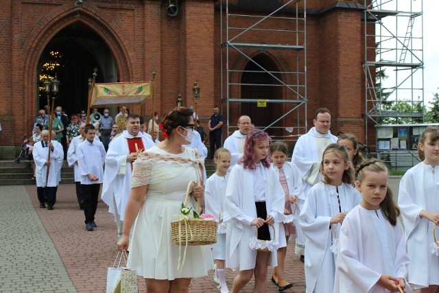 Procesja Bożego Ciała w Baranowie, 11.06.2020