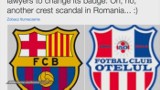 FC Barcelona nakazała zmienić herb drugoligowemu klubowi z Rumunii. Otelul oskarżony o plagiat [WIDEO]