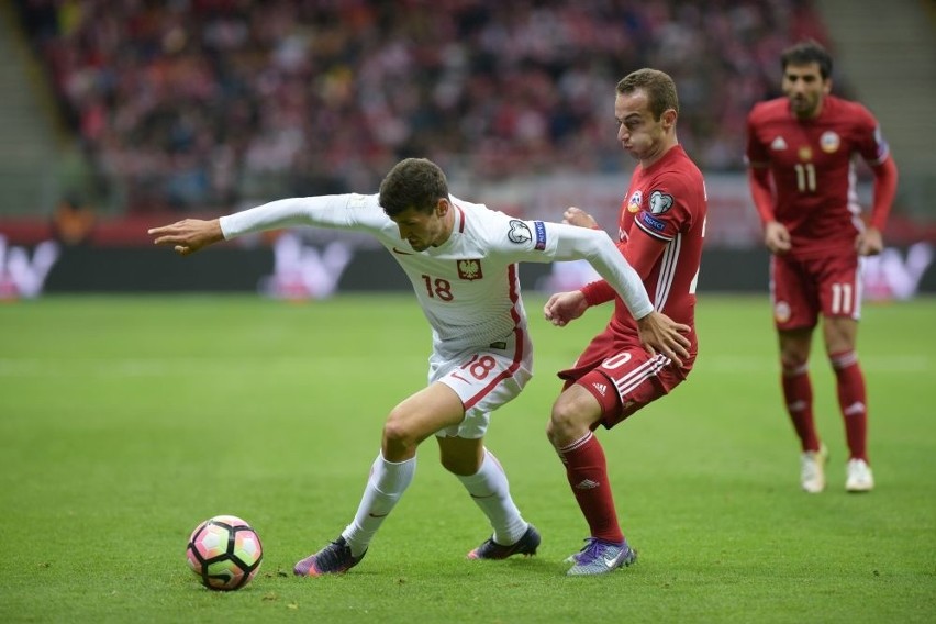 Mecz Polska - Armenia 2:1. Zobacz bramki.