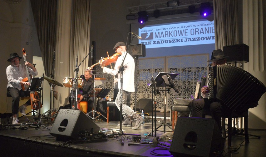 Koneckie XIX Zaduszki Jazzowe "Markowe Granie" w Leliwie za nami.  Z zespołem KROKE i cudowną Widownią było wspaniale!