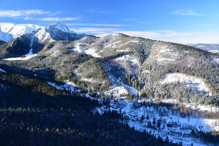 Tatry są piękne i majestatyczne zimą. Koniecznie zobaczcie [ZDJĘCIA Z LOTU PTAKA]