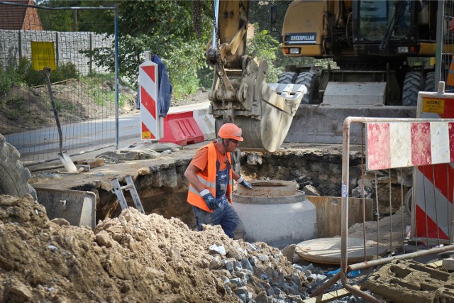 Przebudowa sieci kanalizacyjnej i wodociągowej na ulicy Krakowskiej obejmie 800-metrowy odcinek