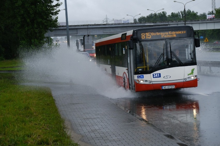 Tak po jednym z ostatnich intensywnych deszczów, wyglądał...