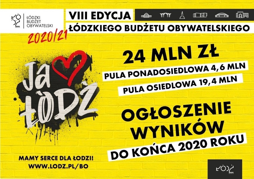 Budżet Obywatelski Łodzi 2020 - Rozpoczął się nabór projektów pod głosowanie