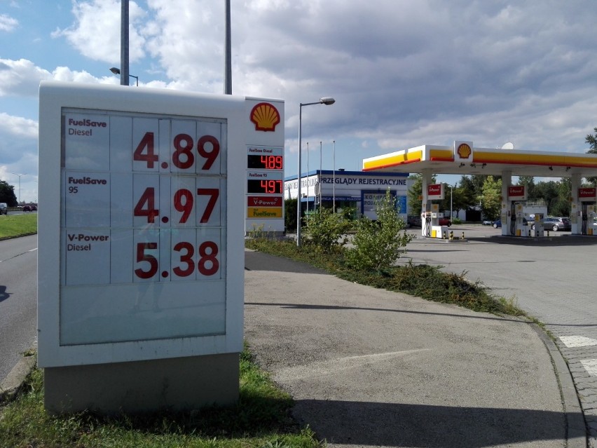 Shell, Katowice przy Auchan na Renców