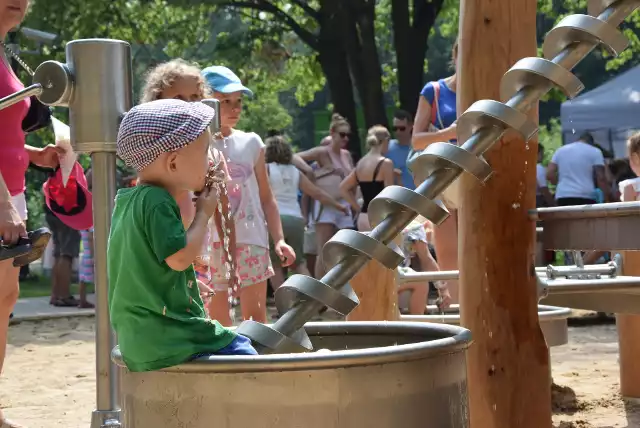 Wodny plac zabaw dla dzieci jest już otwarty