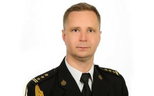 St. bryg. Marcin Wierel służbę w ochronie przeciwpożarowej...