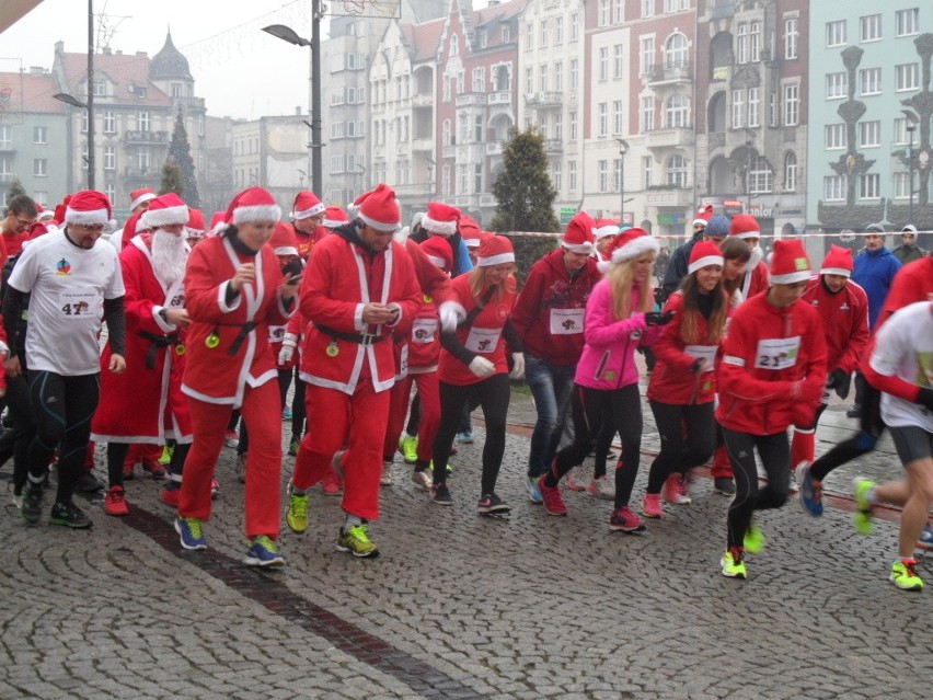 Bieg świętych Mikołajów Bytom