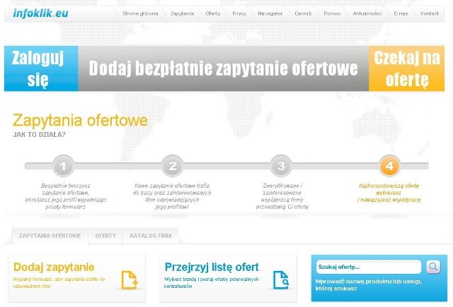 Infoklik.eu - podlaski portal dla przedsiębiorców jako przykład innowacyjności polskiej gospodarki