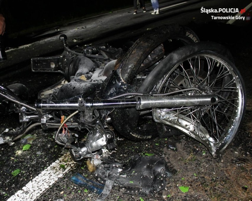 Tragiczny wypadek motocyklistów i porsche w Miasteczku...