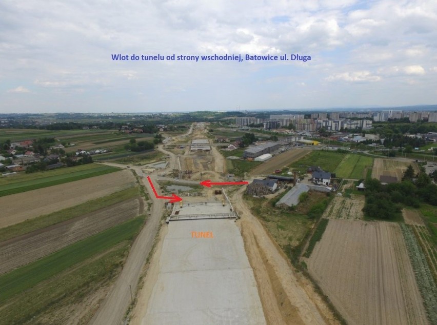 Batowice. Pierwszy tunel północnej obwodnicy Krakowa zostanie przekopany na wylot w środę