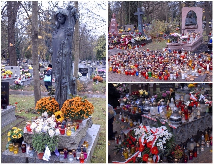 W Dzień Zaduszny pokazujemy jak wyglądają groby zasłużonych...