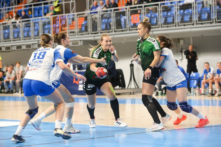 Pewna wygrana mimo słabej gry. MKS Lublin bliski wyeliminowania Chorwatek z ZRK Bjelovar w eliminacjach Ligi Europejskiej (ZDJĘCIA)