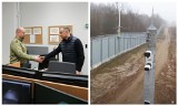 Prezydent Andrzej Duda w Centrum Nadzoru w Komendzie POSG w Białymstoku. Stąd monitorowana jest granica. Zobacz zdjęcia