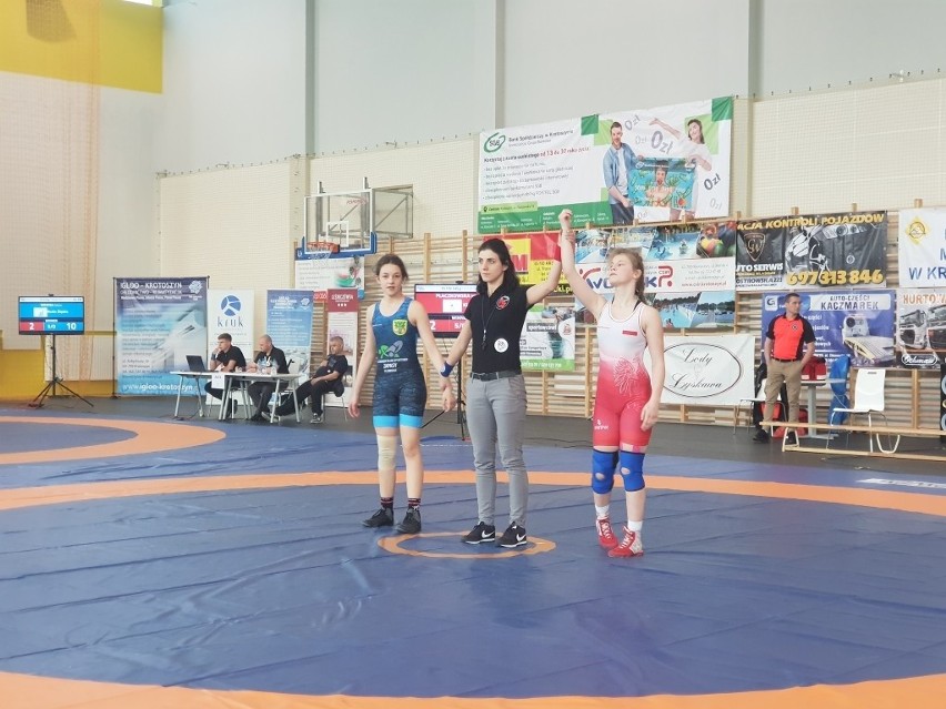 Udany start Wiktorii Płaczkowskiej z Ludowego Uczniowskiego Klubu Sportowego Guliwer Kielce w Krotoszynie