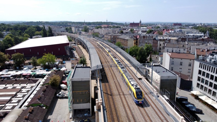 We wrześniu ma zostać otwarty przystanek kolejowy Kraków...
