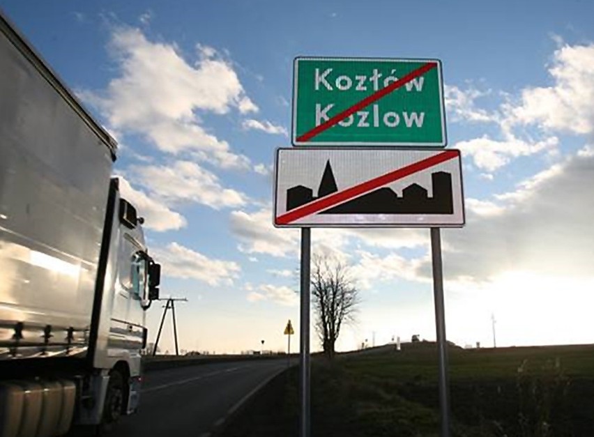 Dwujęzyczne nazwy miejscowości na Śląsku.