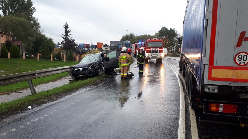 Do groźnego zdarzenia doszło dziś rano (30 września) na...