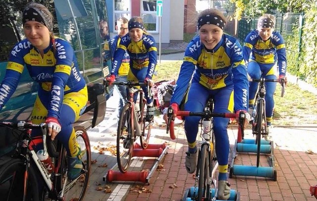 Cyklistki Azalii mają powody do zadowolenia.