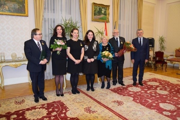 Stary Sącz. Małgorzata Endres odznaczona Węgierskim Złotym Krzyżem Zasługi [ZDJĘCIA]