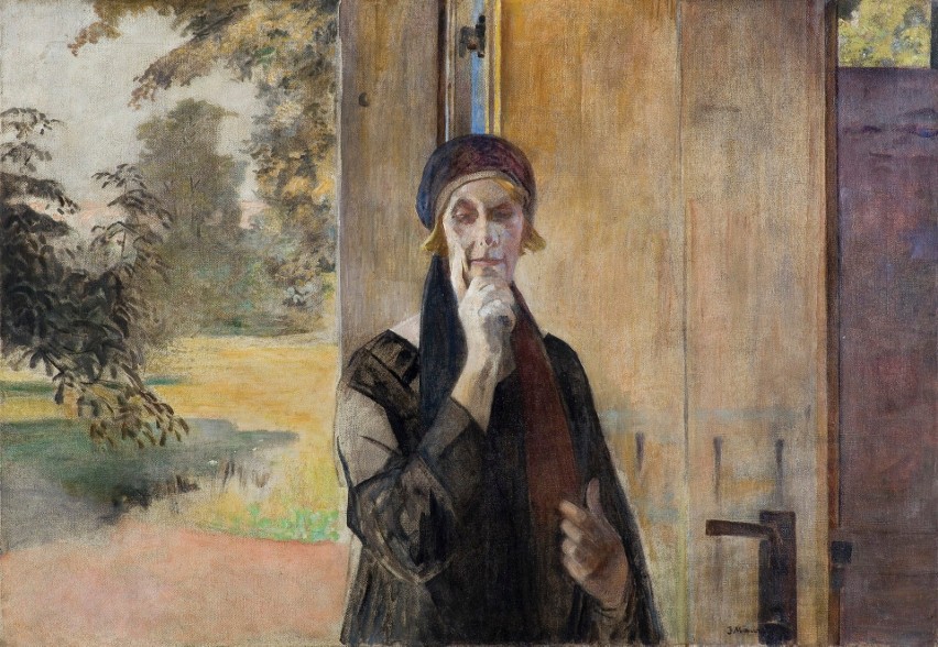 Jacek Malczewski "Portret żony" - z lat około 1922 - 24