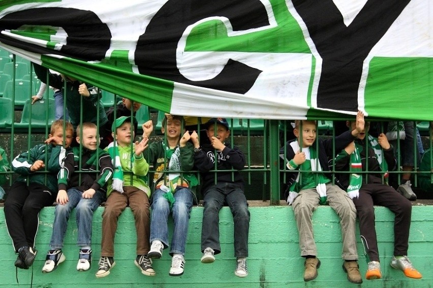 Pożegnanie drużyny i kibiców ze stadionem przy Traugutta 29