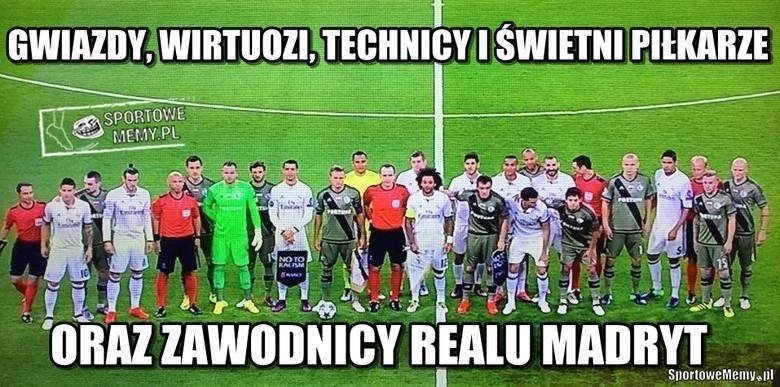 Memy po meczu Real Madryt - Legia Warszawa (2:1)